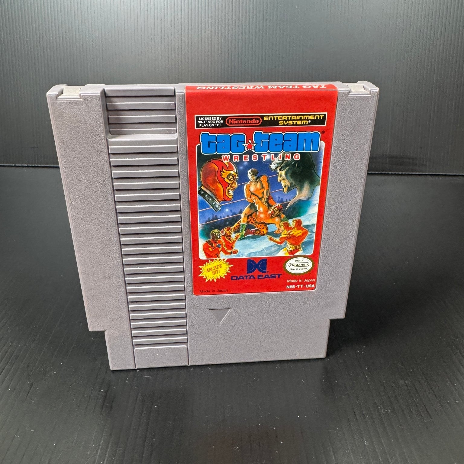Tag Team Wrestling NES Video Game Arcade Hit Data East Cartridge Only