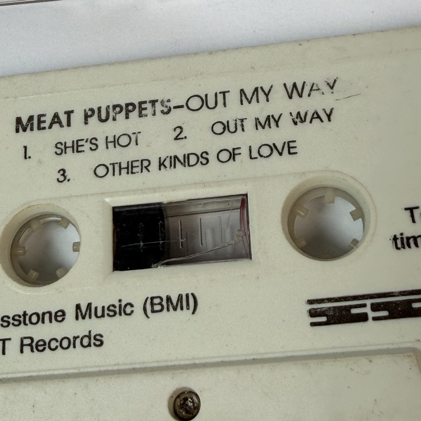 Meat Puppets - Out My Way Cassette Tape SST Records SSTC 049 1986 CrO2 Alt Rock