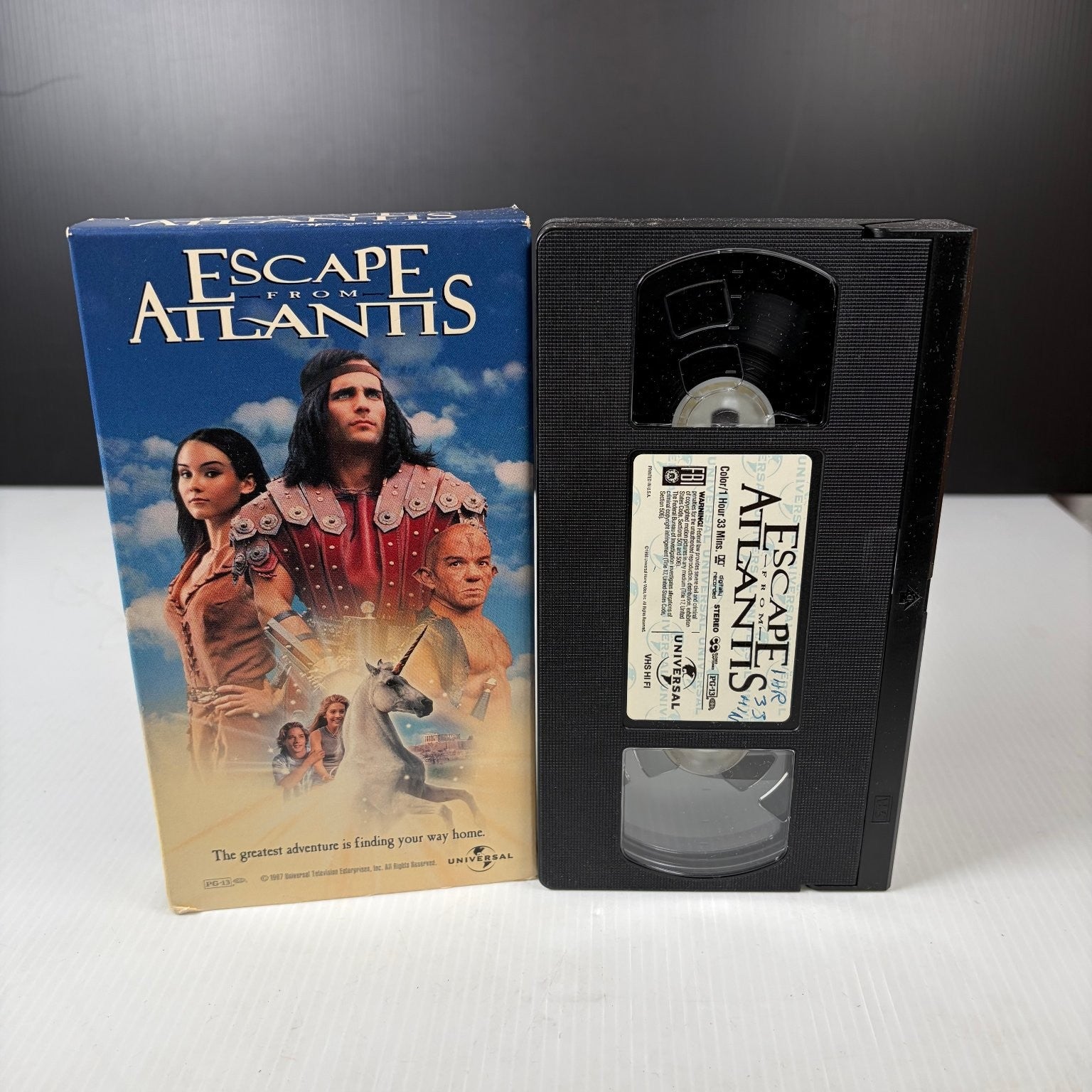 Escape From Atlantis VHS 1997 Family Adventure Original Release Universal