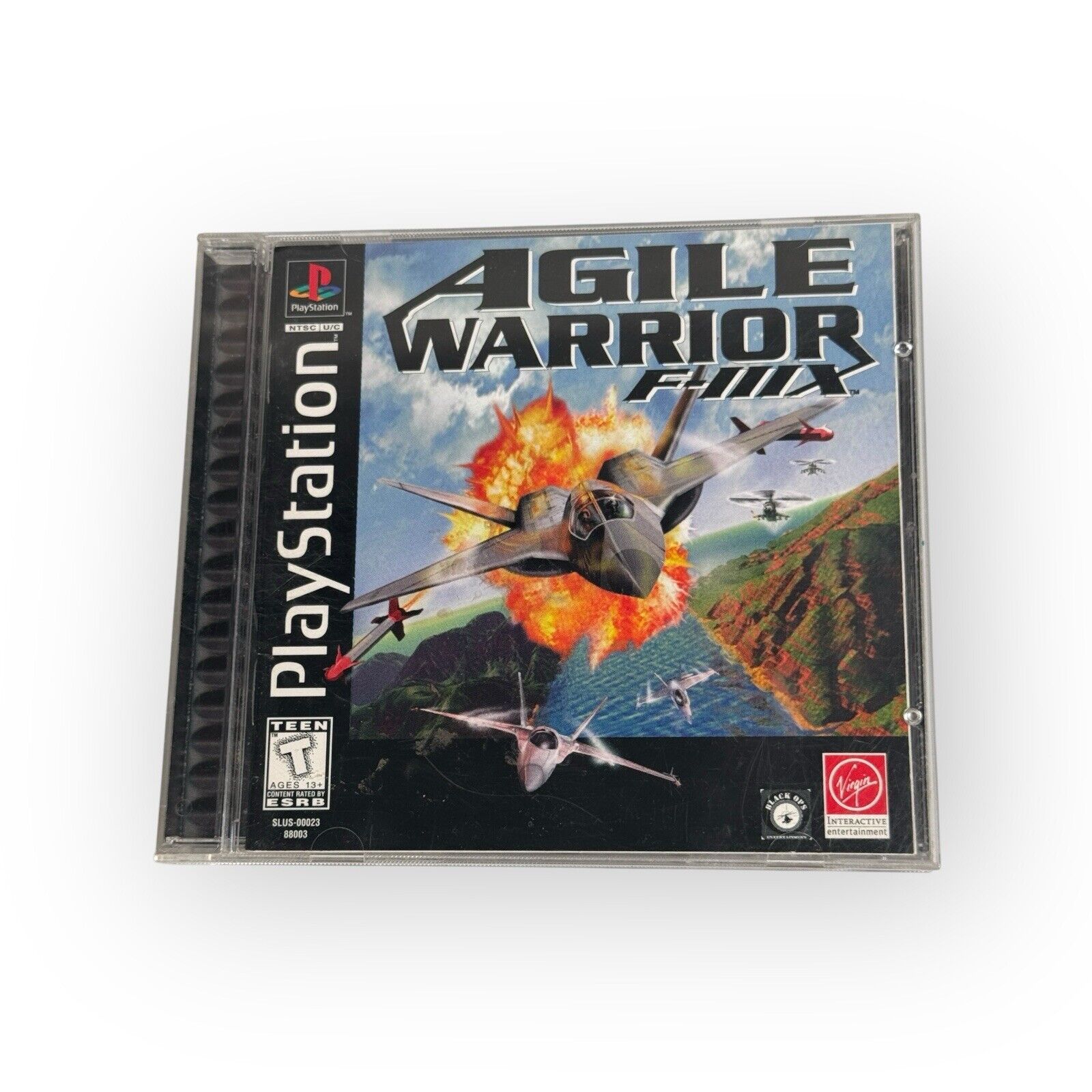 Agile Warrior F-IIIX Flight Battle Simulator Complete CIB Black Label