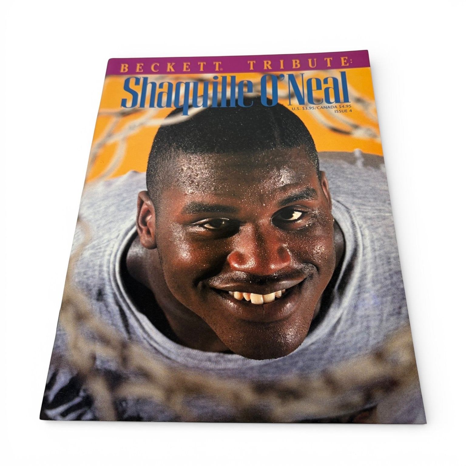 Beckett Tribute Magazine Shaquille O'Neal Issue 4 NBA Orlando Magic Shaq Beckett