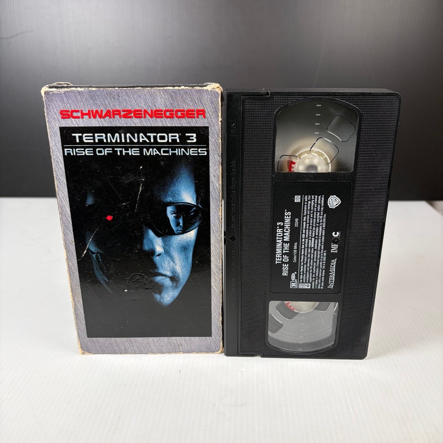 Terminator 3 Rise of the Machines VHS 2003 Sci-Fi Action Warner Bros