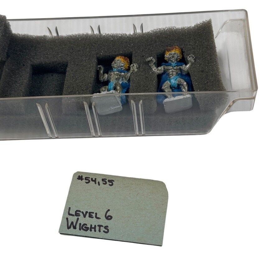 Dungeons & Dragons Set of 2 Level 2 Wights Lead Miniatures Heritage Models