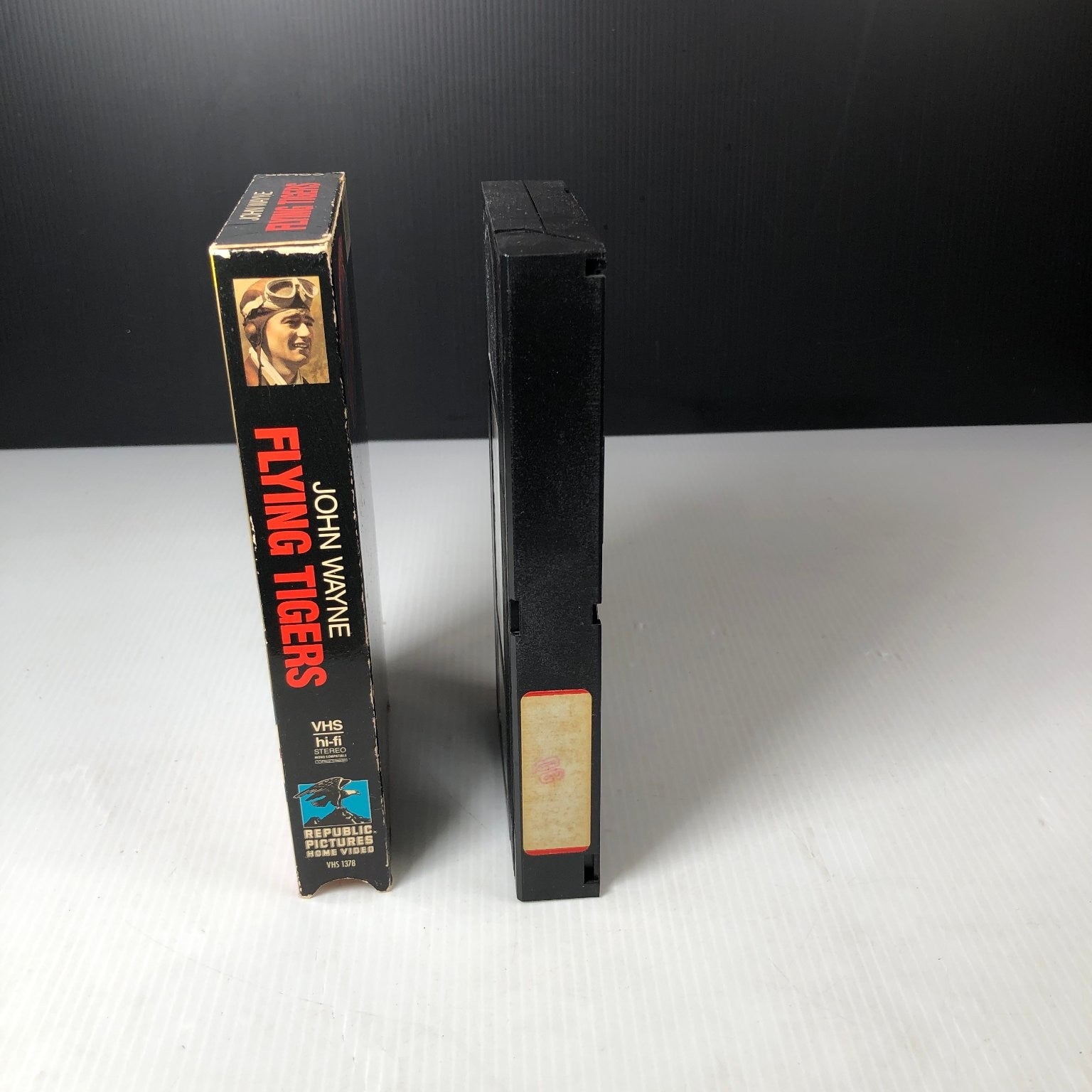 Flying Tigers VHS 1942 War Action Classic John Wayne Republic Pictures