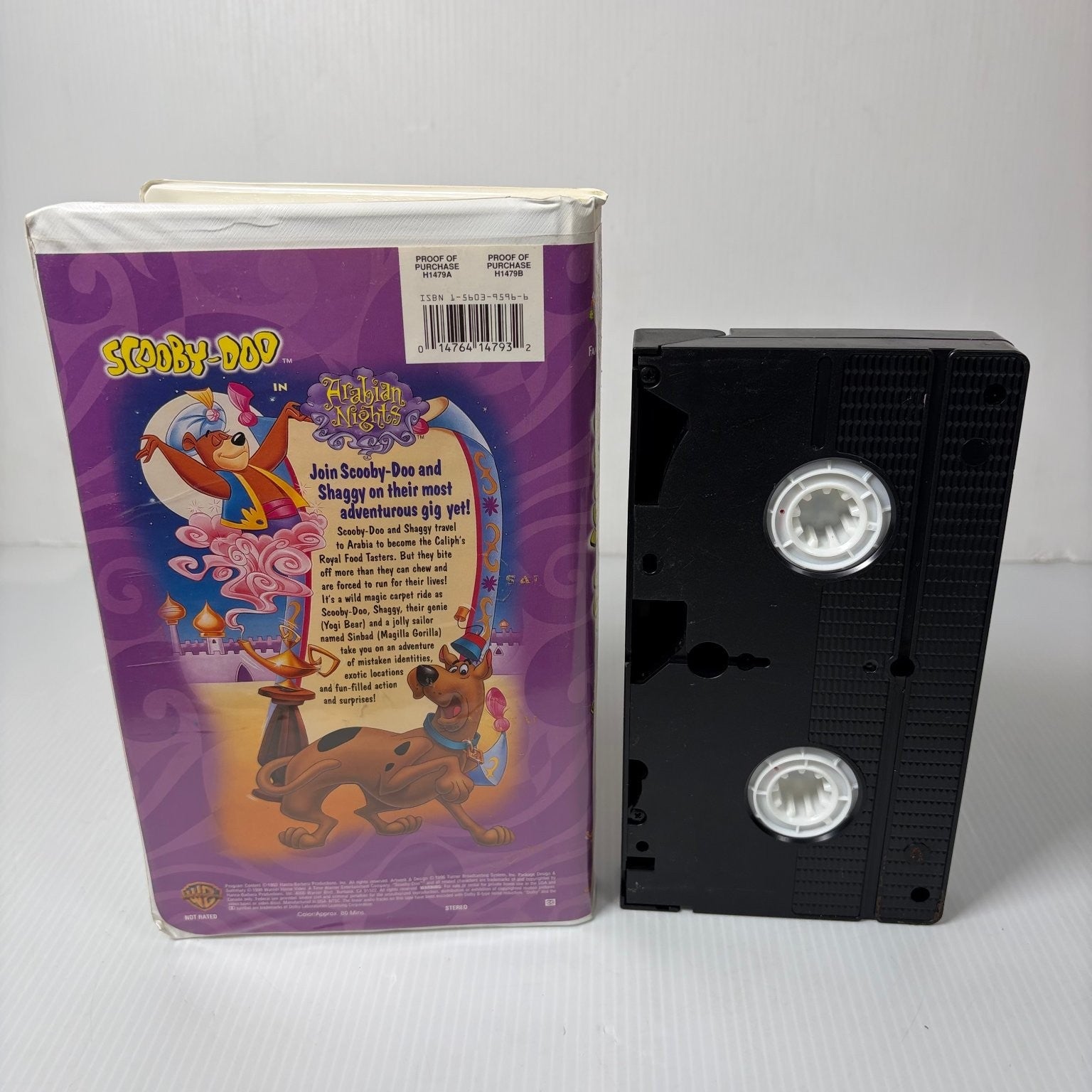 Scooby-Doo in Arabian Nights VHS 1994 Animated Family Warner Bros Clamshell