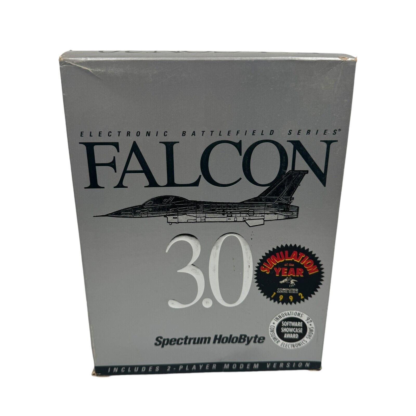 Falcon 3.0 Flight Simulator from Electronic Battlefield Series Big Box PC CIB