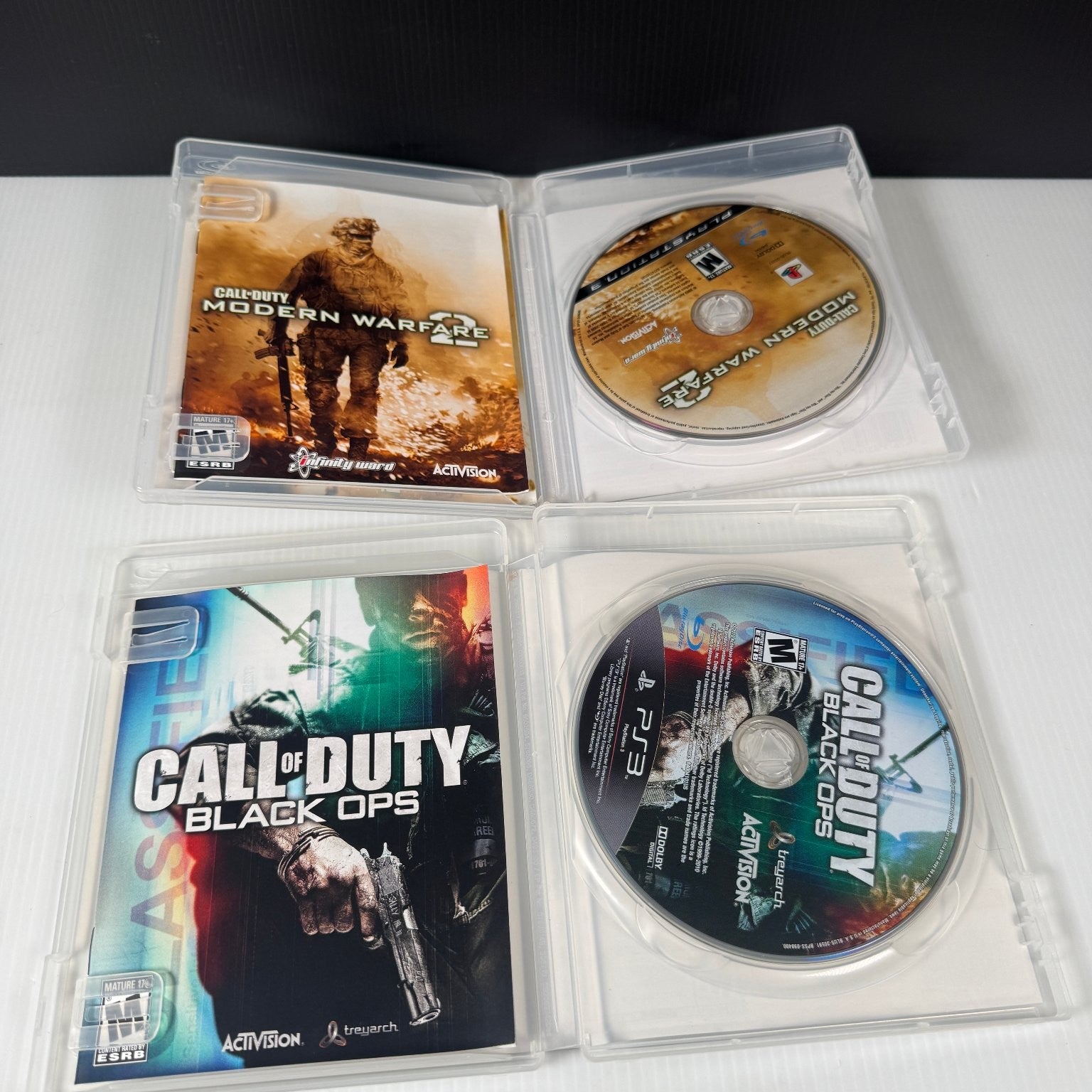 Call of Duty 4-Pack Modern Warfare 1 & 2, Black Ops, Ghosts Playstation 3