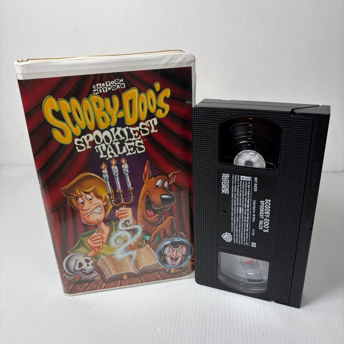 Scooby-Doo's Spookiest Tales VHS 2000 Cartoon Network Warner Bros Clamshell