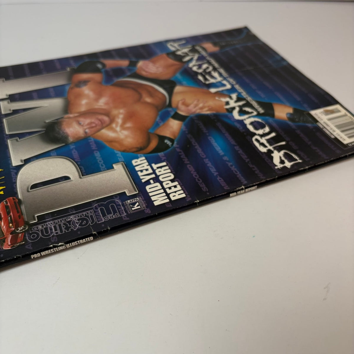 PWI October 2003 Brock Lesnar Magazine Mid-Year Report Wrestling