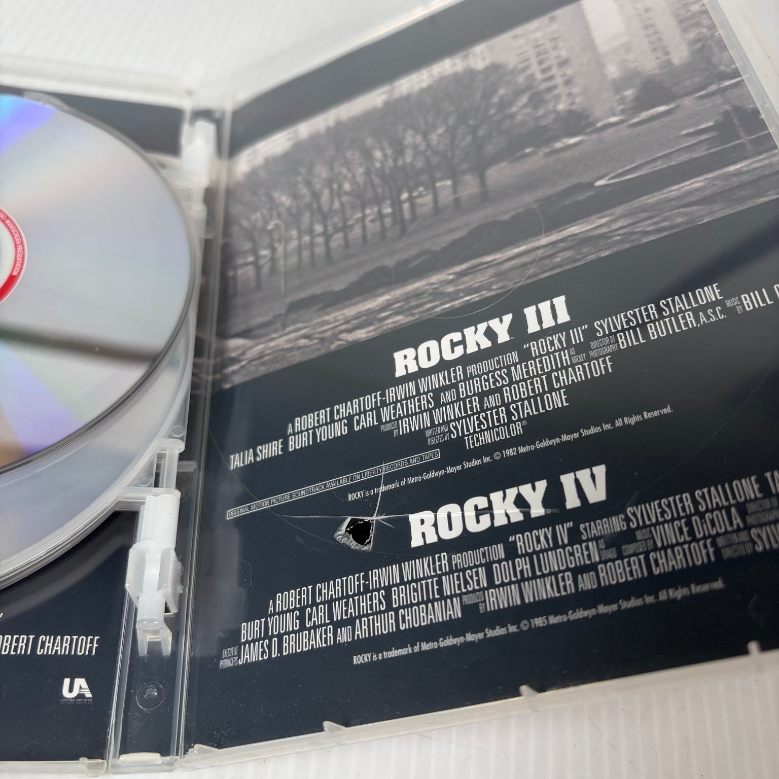 Rocky 4-Film Collection DVD (1976-1985) Sylvester Stallone Boxing Saga