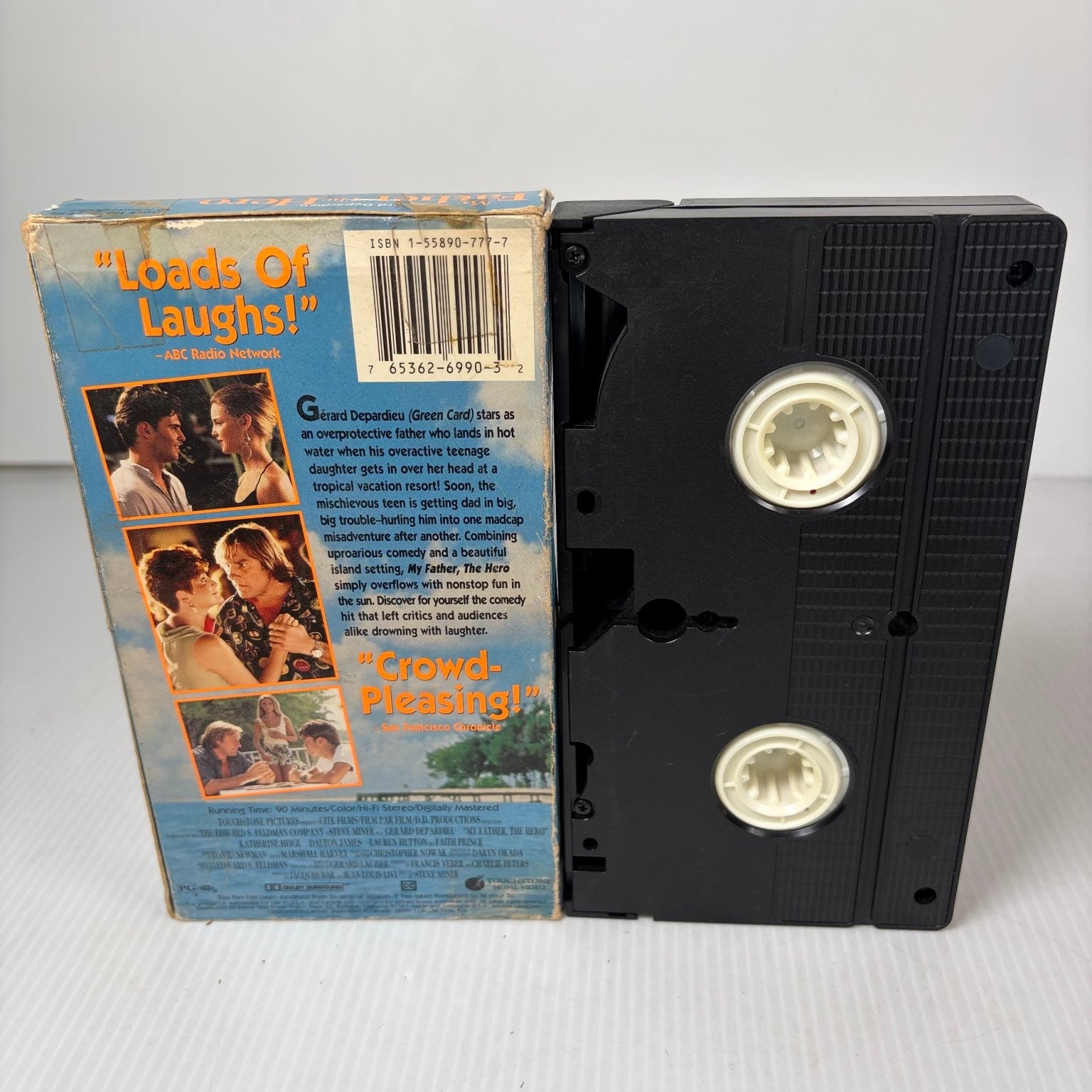 My Father The Hero VHS 1994 Comedy Gérard Depardieu Touchstone Home Video
