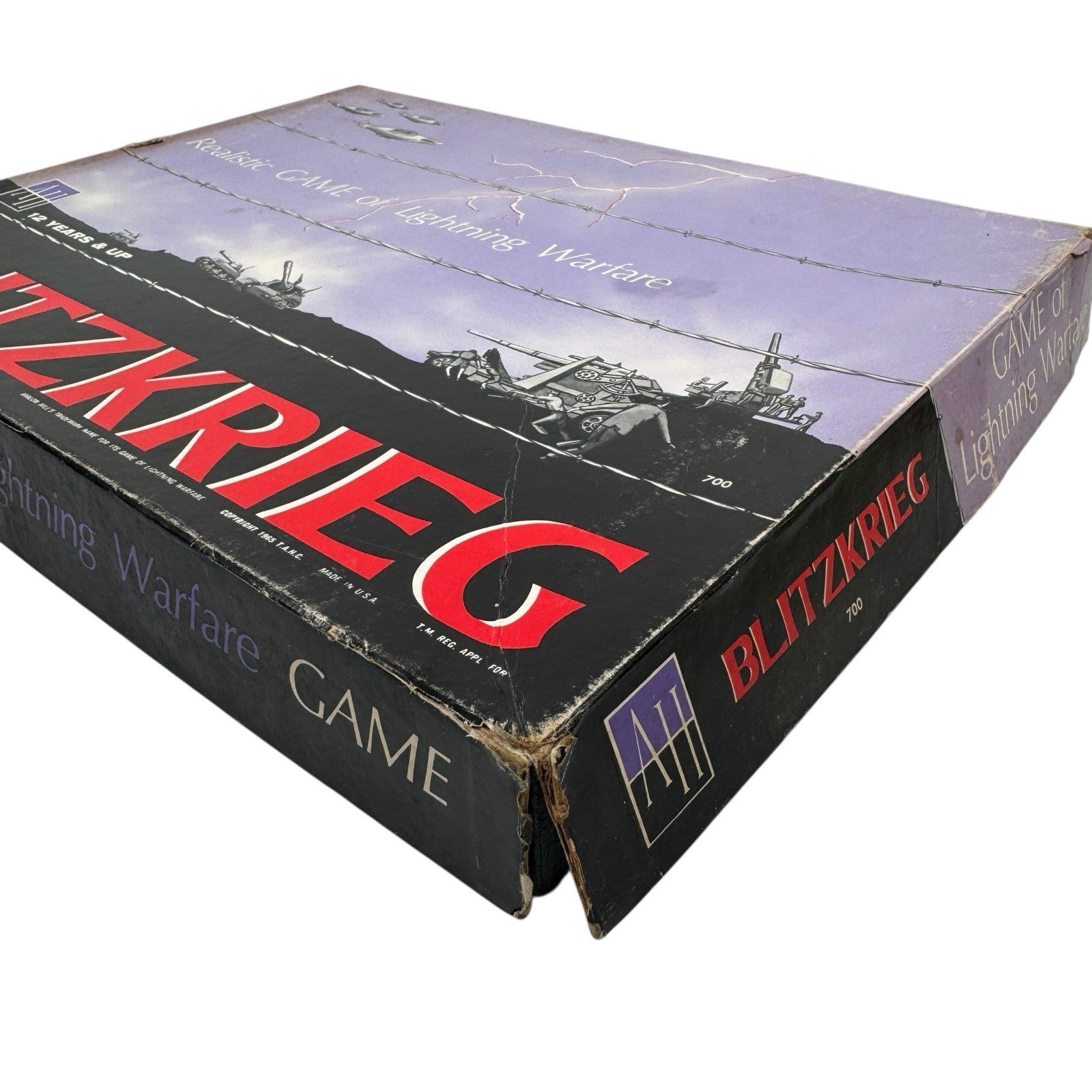 Blitzkrieg The Game Of Lightning Warfare Avalon Hill 1965
