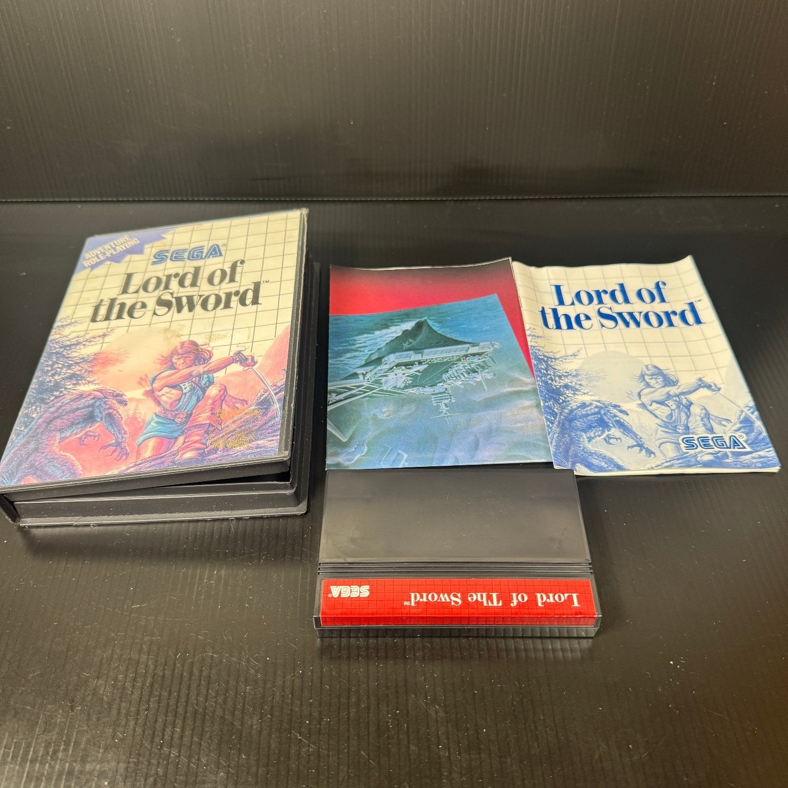 Lord of the Sword Sega Master System Adventure Role-Playing Game Complete CIB