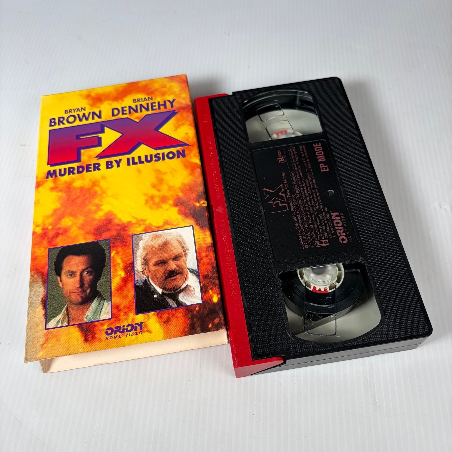 F/X Murder by Illusion VHS 1986 Thriller Special Effects Orion Home Video