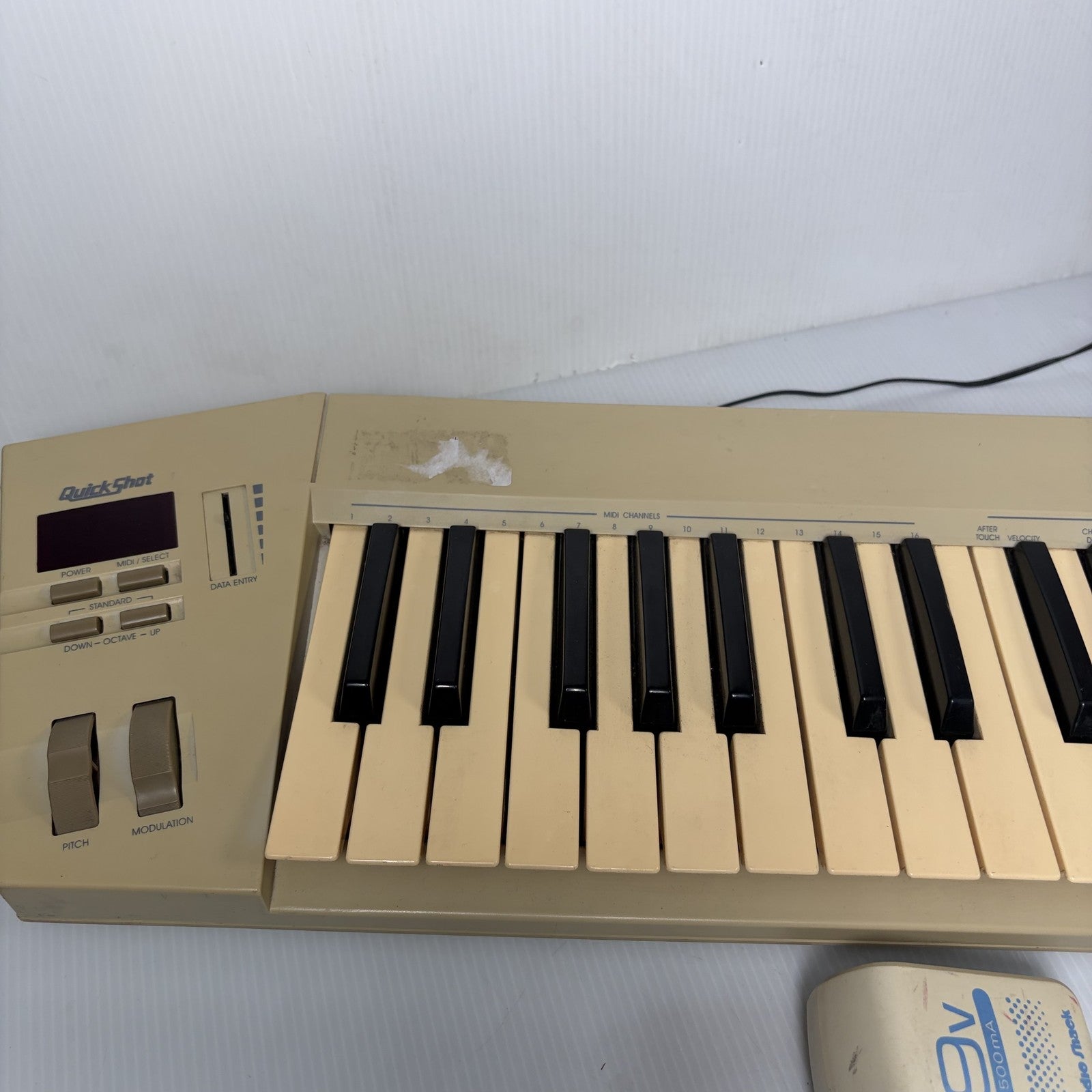 Quick Shot MIDI Composer Master Keyboard 49-Key Controller Vintage PC DOS Amiga