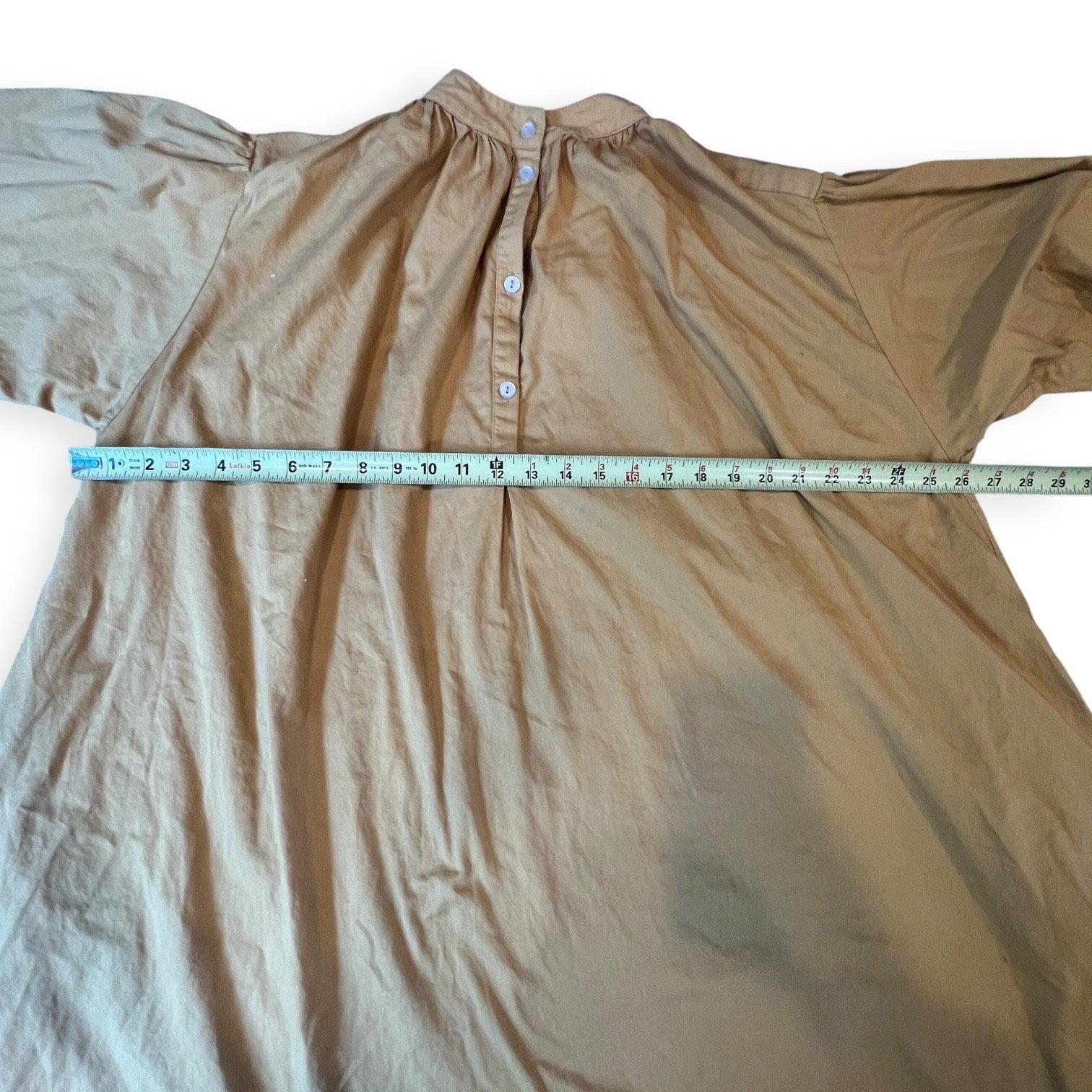 Black Crane Women's Tulip Dress Honey Long Sleeve Size Small