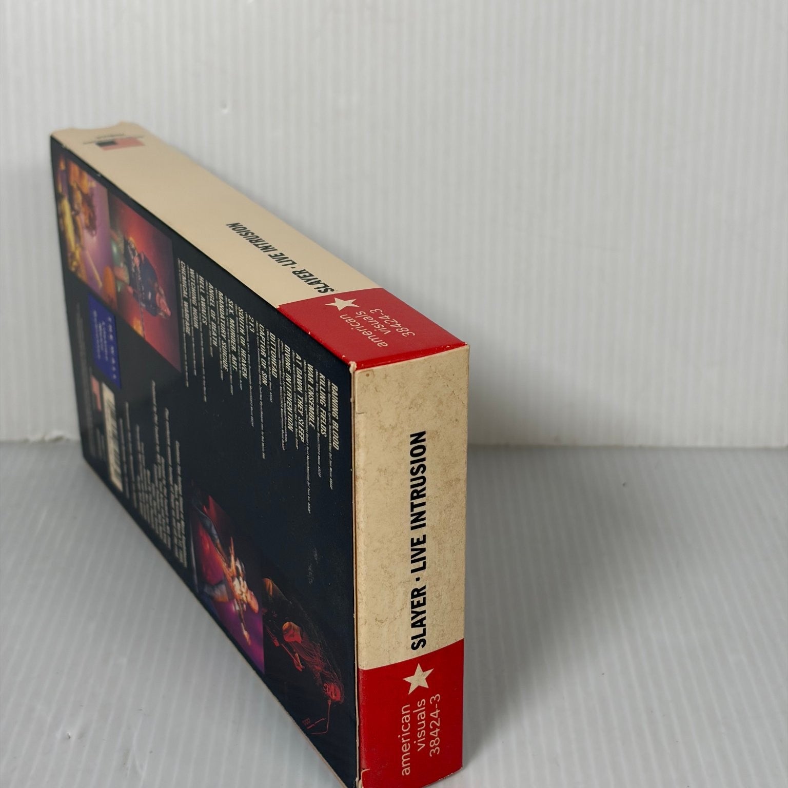 Slayer Live Intrusion VHS 1995 Heavy Metal Concert Video American Recordings
