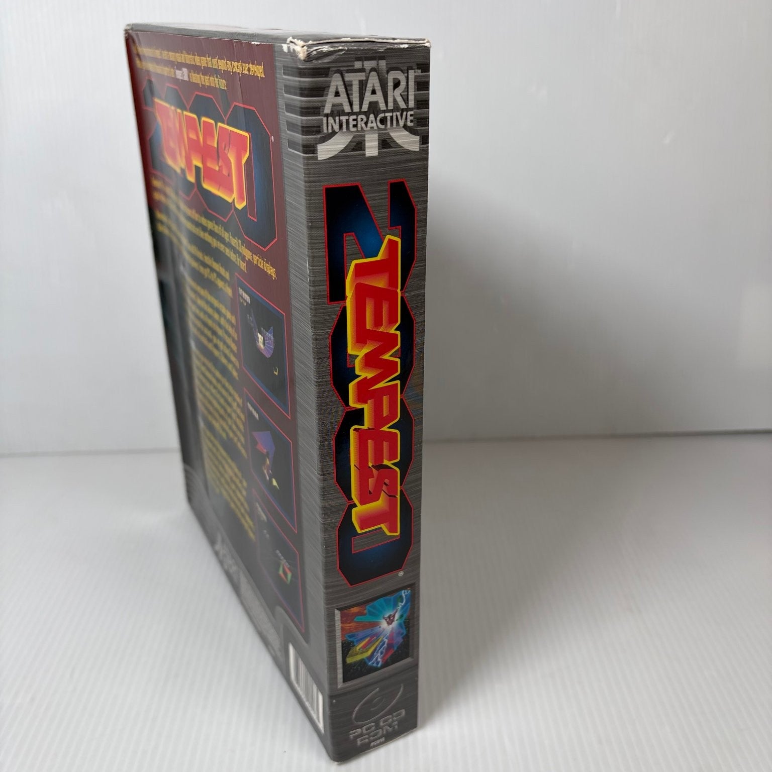 Tempest 2000 PC CD-ROM Video Game Big Box Atari Interactive Arcade Classic