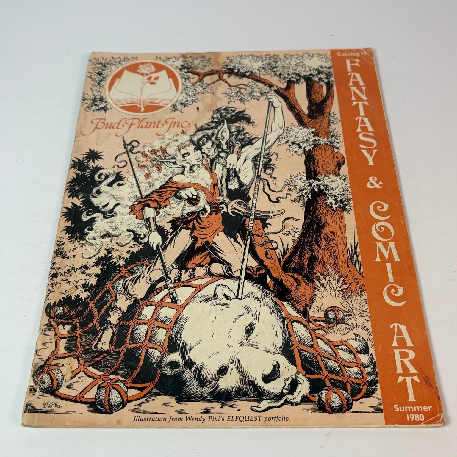 Bud Plant Inc Fantasy & Comic Art Summer 1980 Wendy Pini Elfquest Catalog