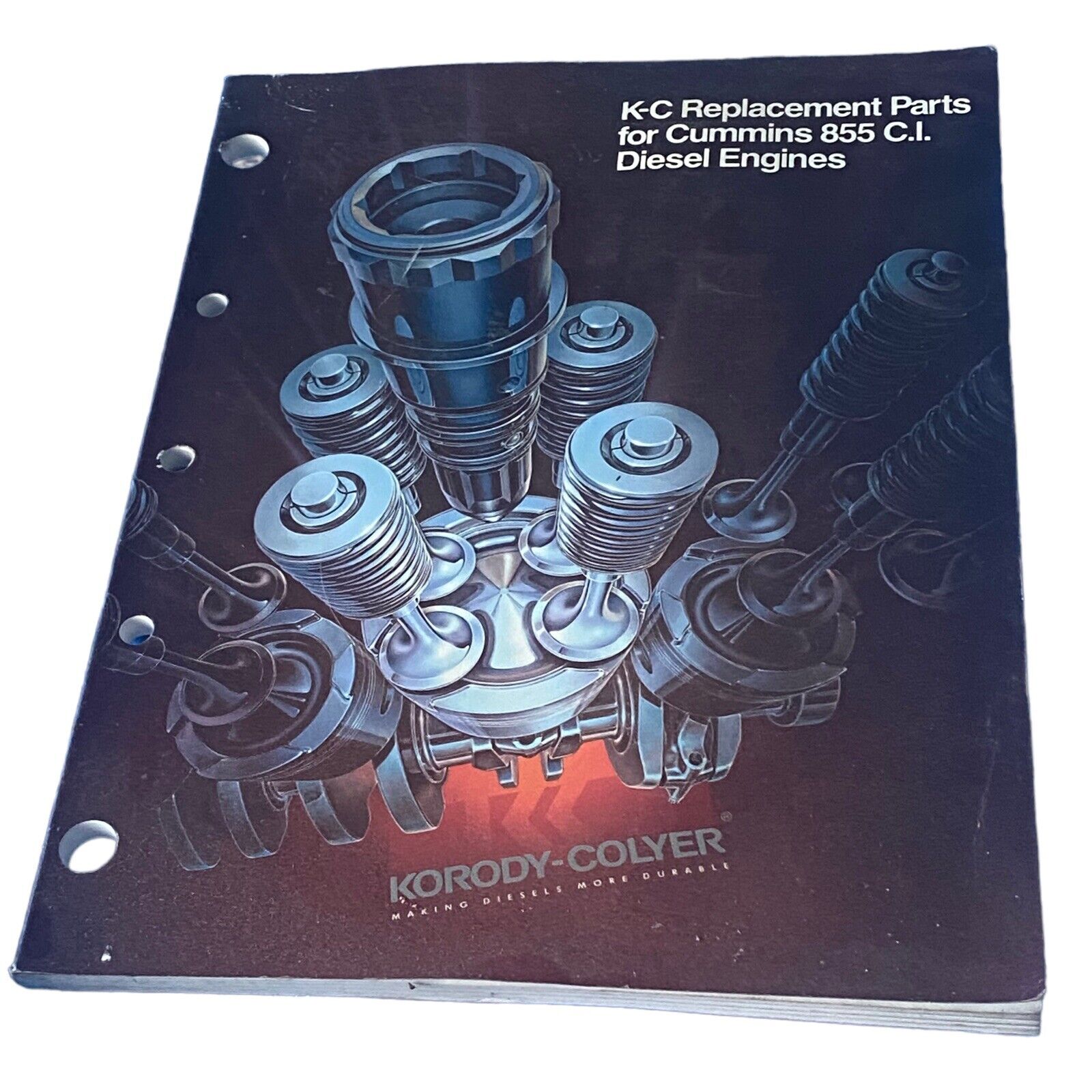 K-C Replacement Parts Catalog Parts Book Cummins C.I. Diesel Engines #KC-4805