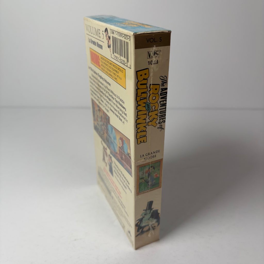 Adventures of Rocky and Bullwinkle Vol 5 La Grande Moose VHS Classic Stuff