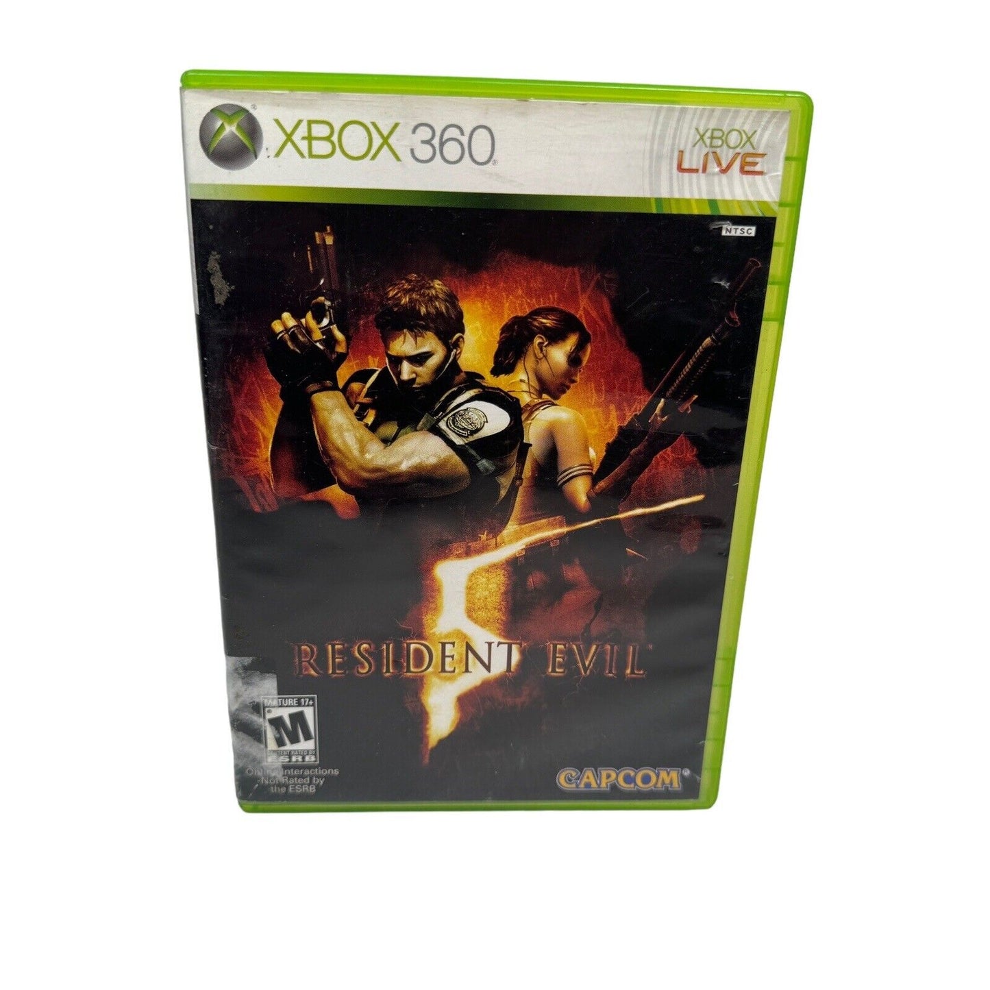 Resident Evil 5 (Microsoft Xbox 360, 2009)