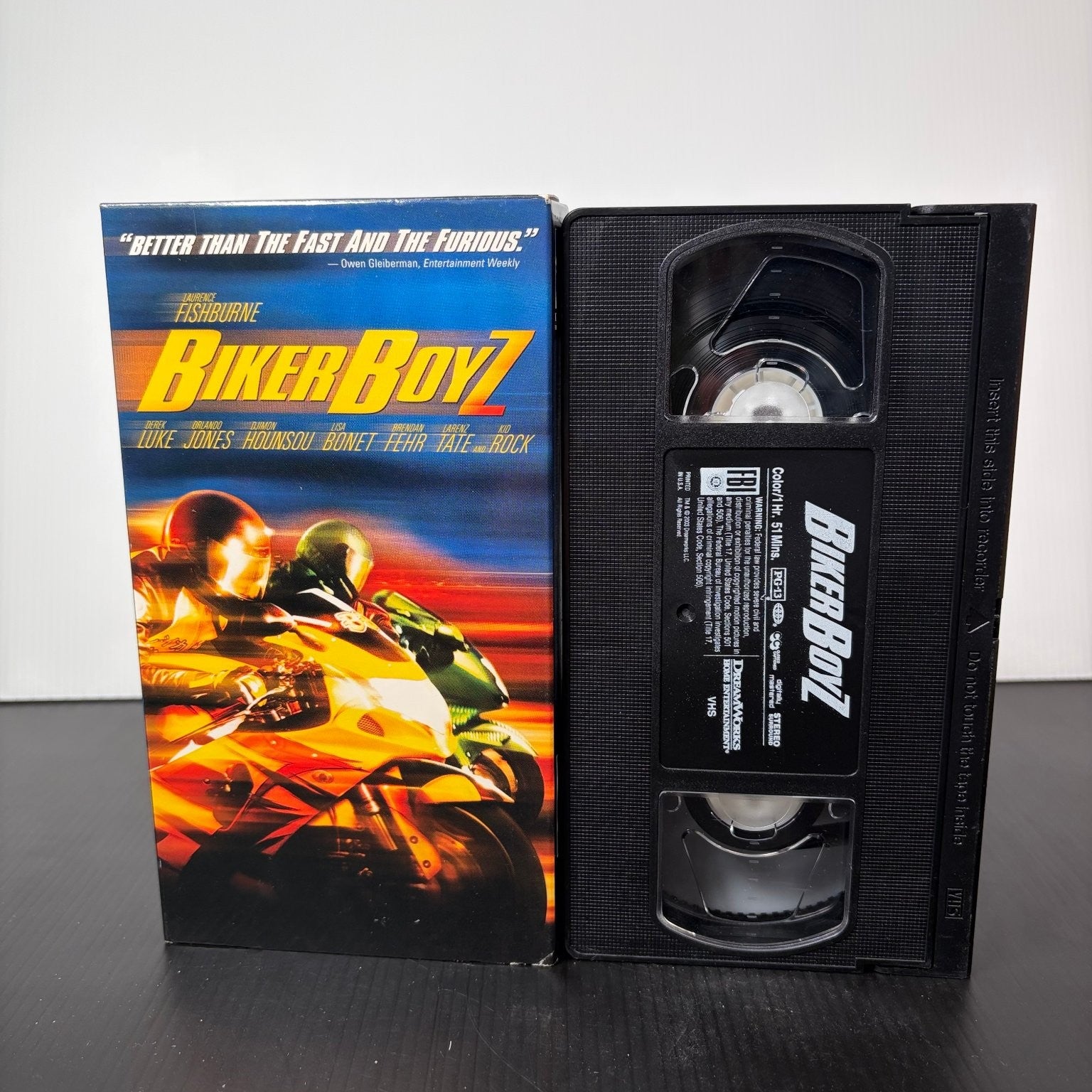 Biker Boyz VHS 2003 Action Thriller DreamWorks Home Entertainment
