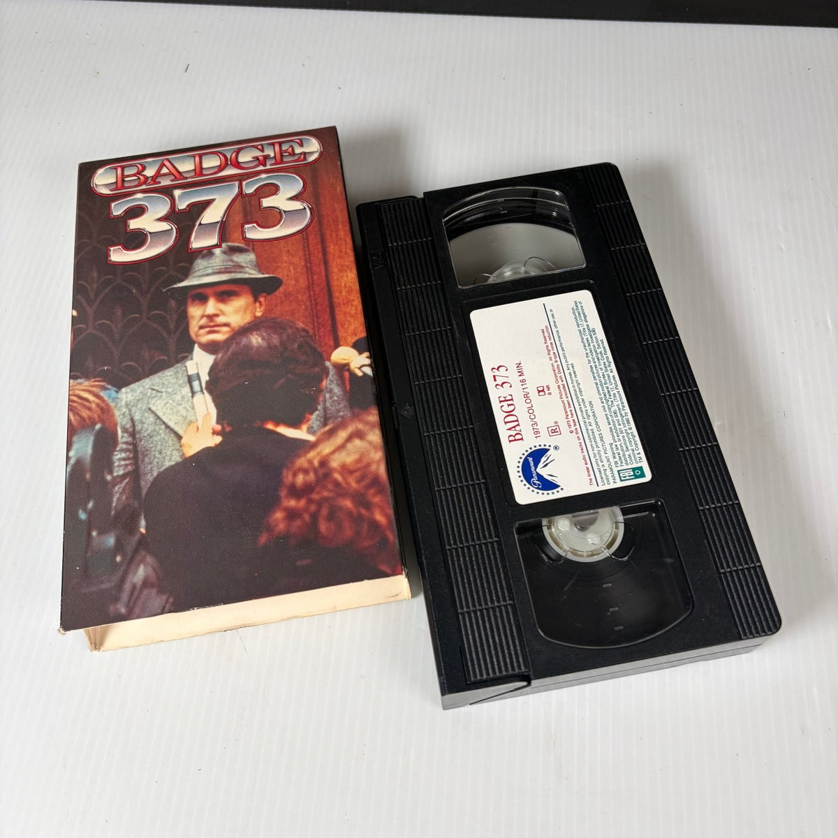 Badge 373 VHS 1990 Crime Thriller Original Release Paramount Pictures