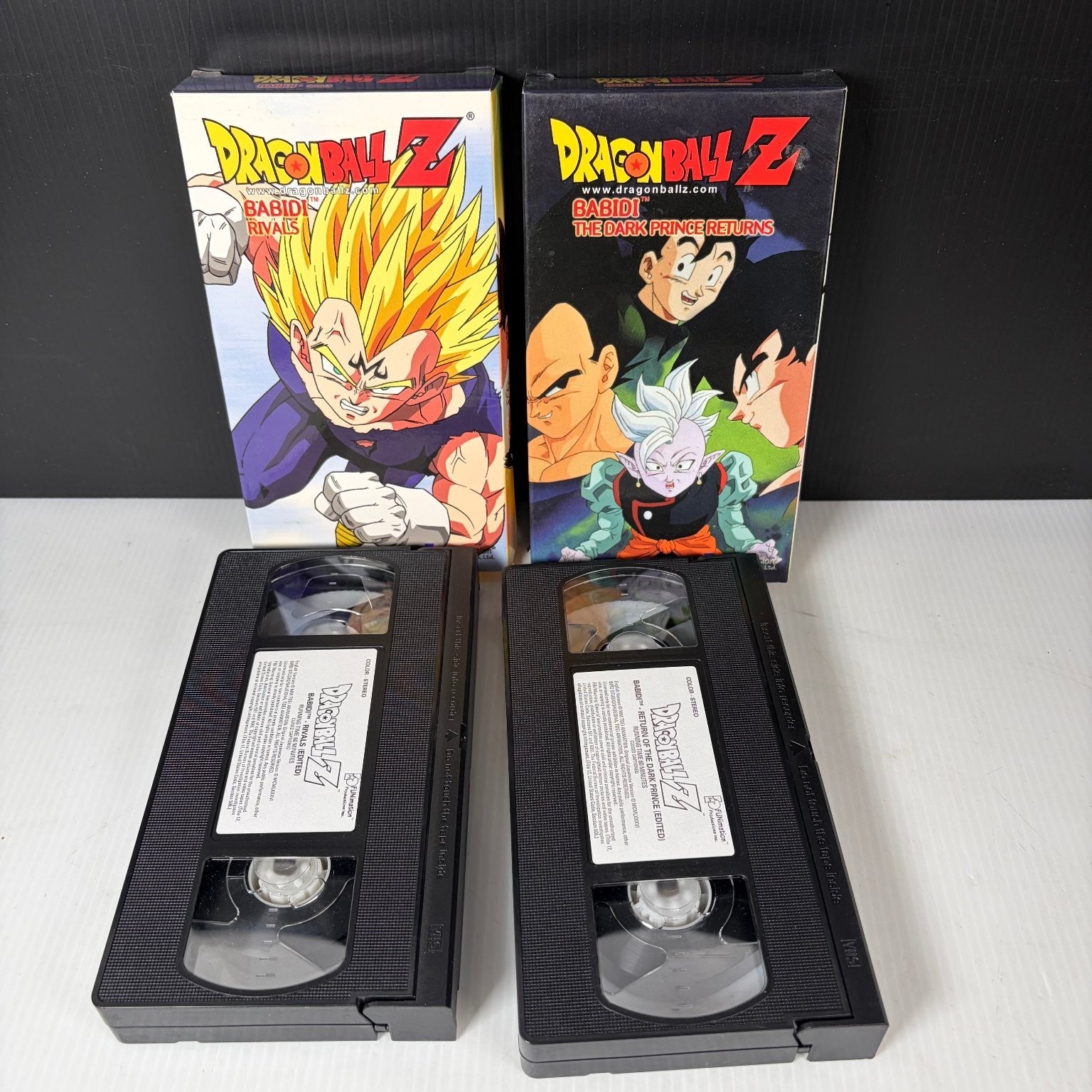 Dragon Ball Z Babidi Saga Edited VHS 1996 Anime Funimation Original Release