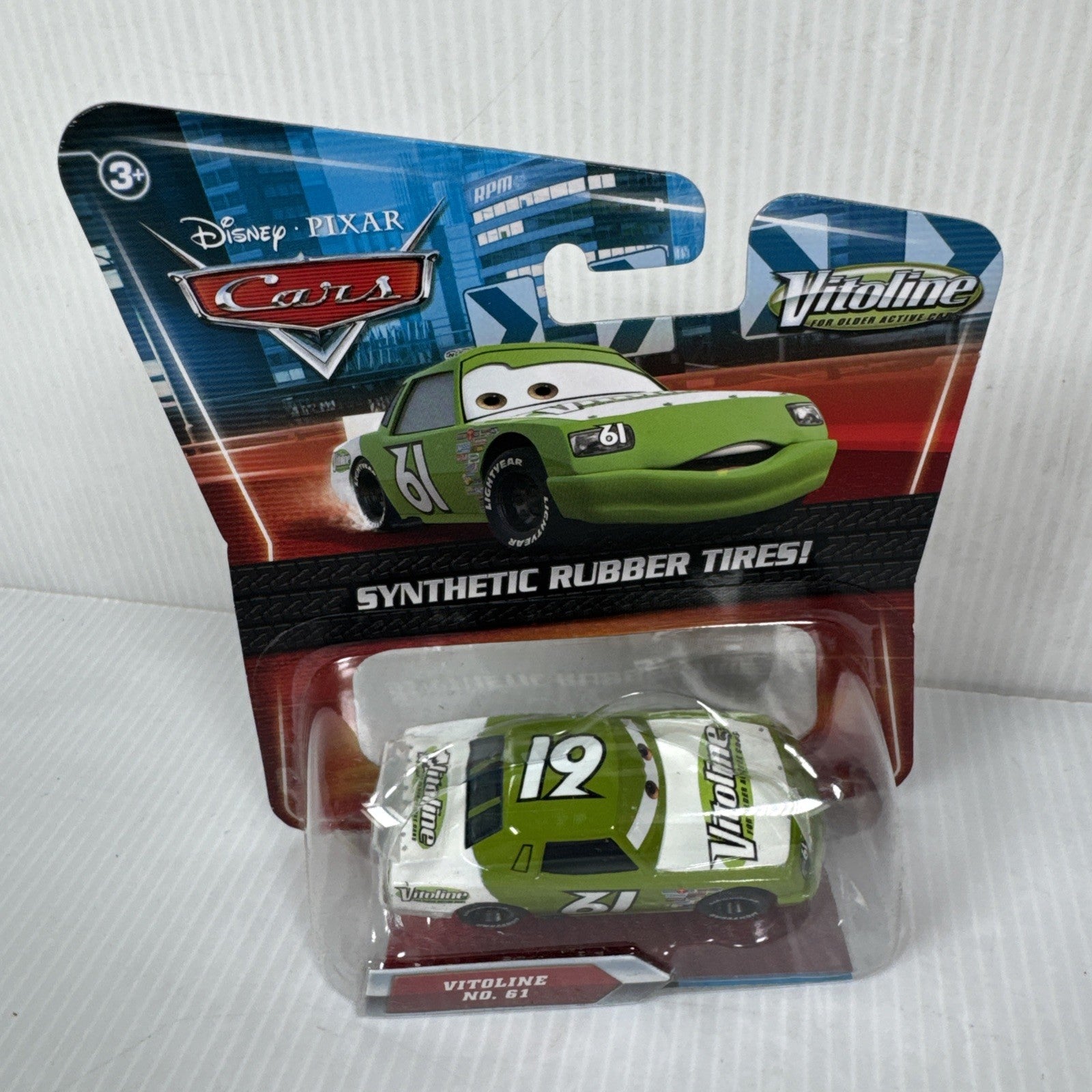 Mattel Disney Pixar Cars Synthetic Rubber Tires Vitoline #61 Die-Cast Vehicle