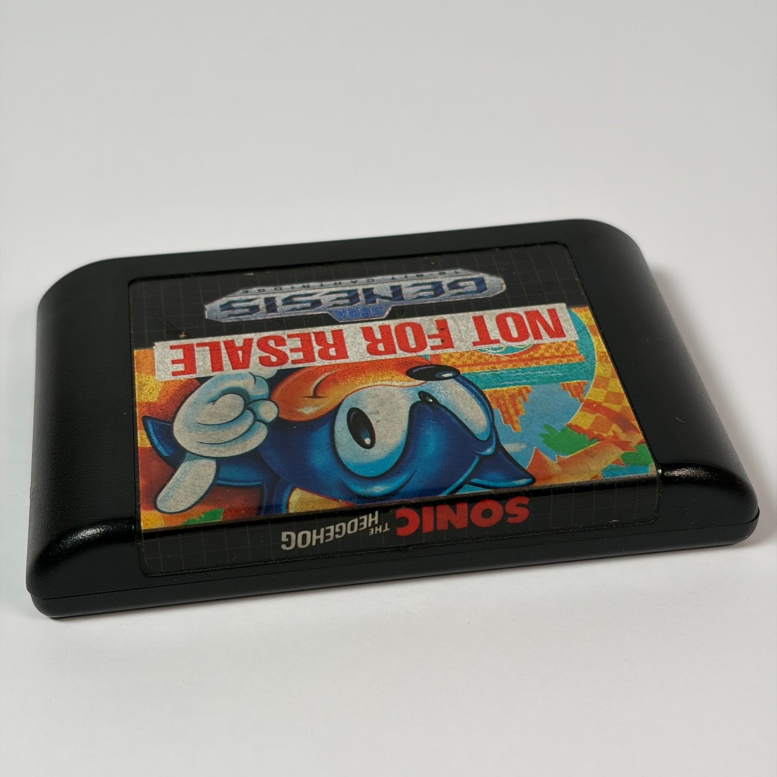 Sonic The Hedgehog Sega Genesis Video Game Authentic Cartridge