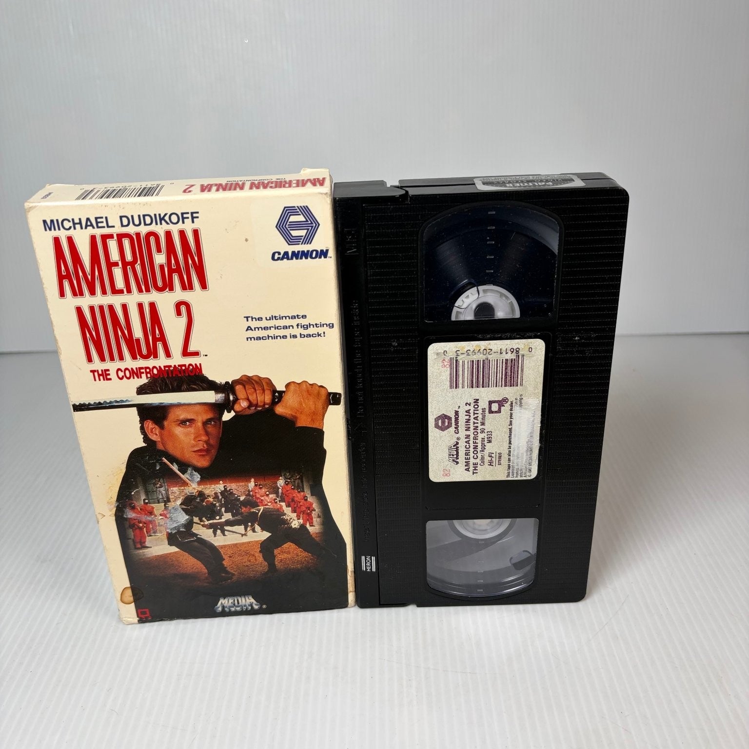 American Ninja 2 The Confrontation VHS 1987 Action Martial Arts Cannon Media