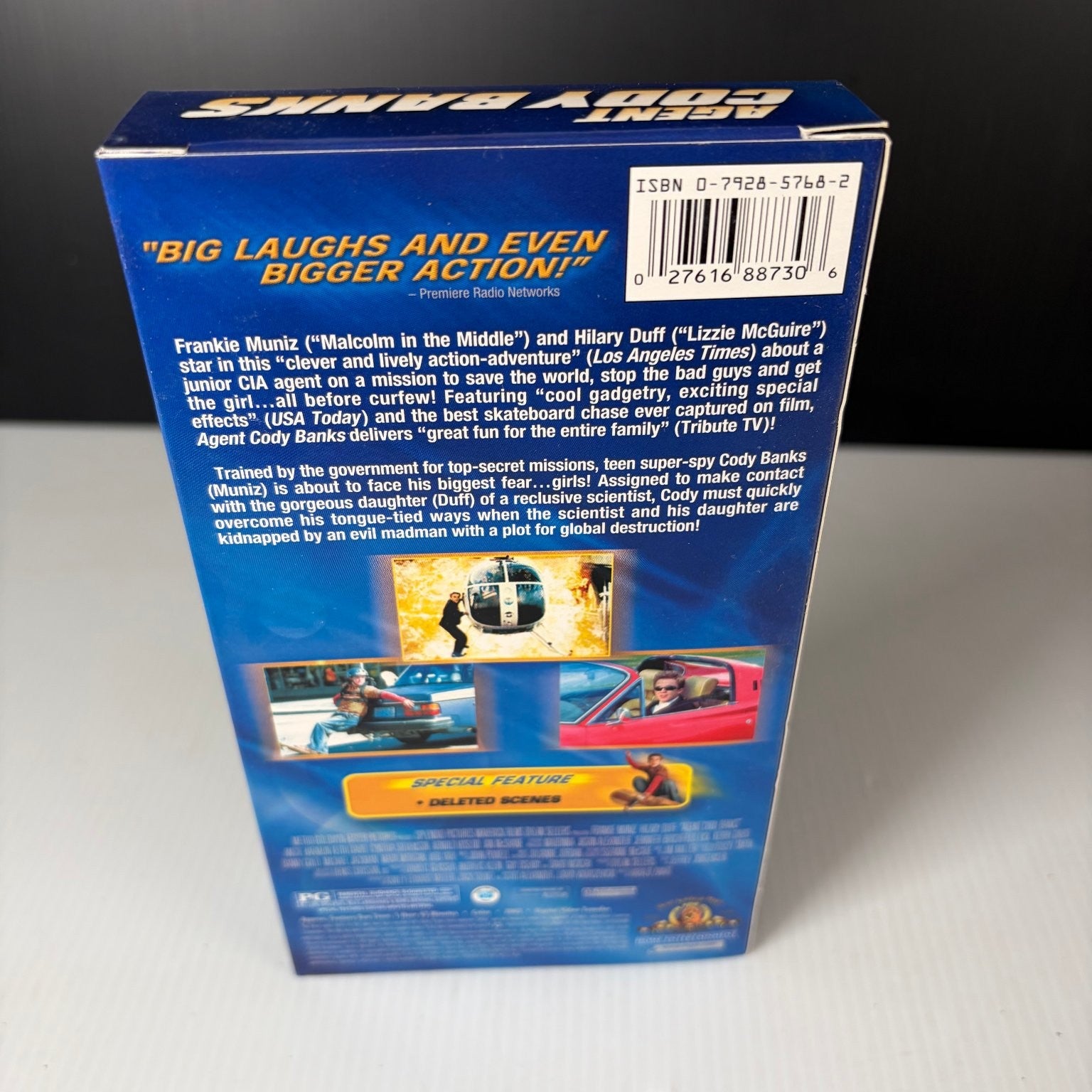 Agent Cody Banks VHS 2003 Action Special Edition MGM Home Entertainment