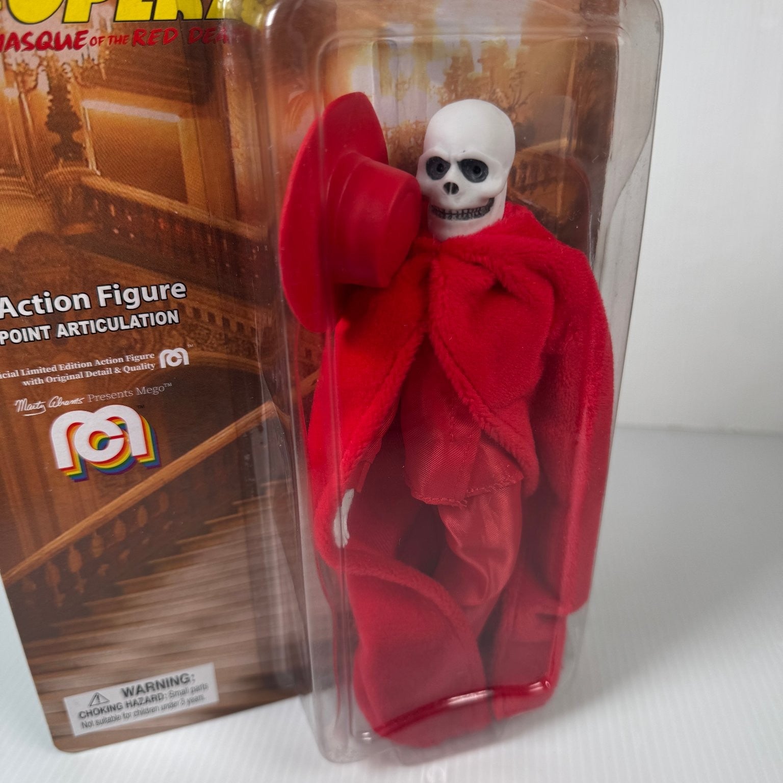Mego Phantom of the Opera 8in Action Figure Masque of the Red Death