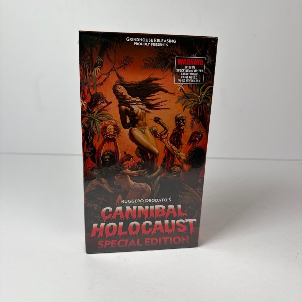 Cannibal Holocaust Special Edition VHS Grindhouse Releasing 2026 VSD Exclusive