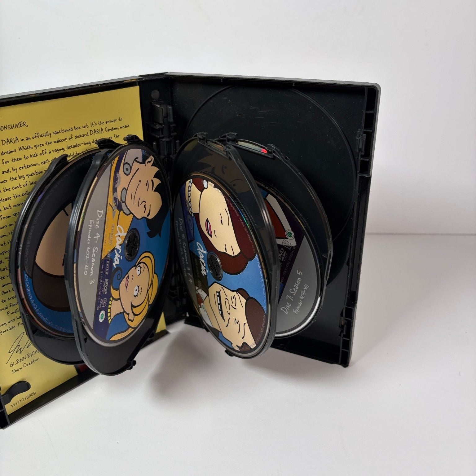 Daria: The Complete Animated Series DVD 2010 All 5 Seasons, 2 Movies, Special