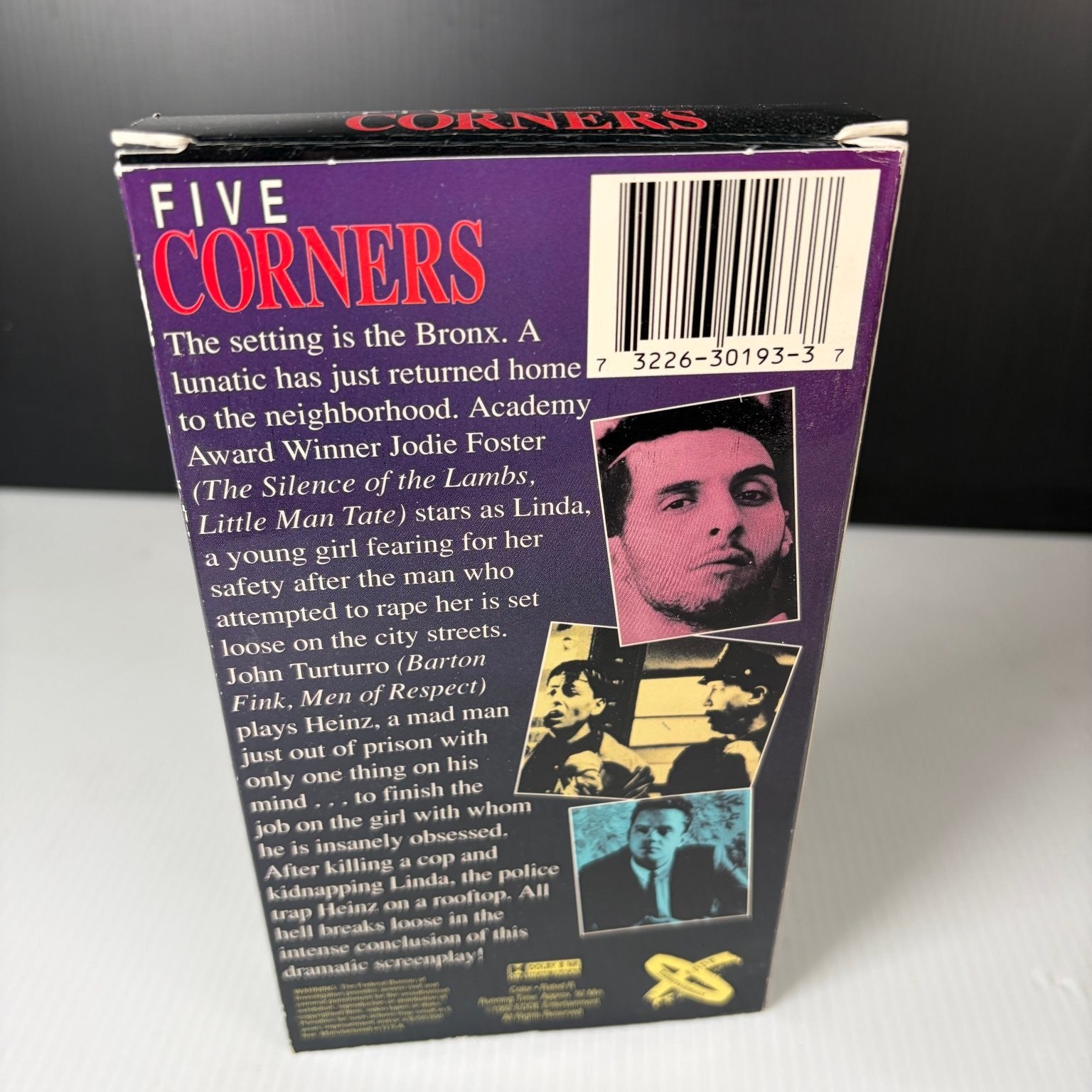 Five Corners VHS 1987 Drama Original Release EDDE Entertainment