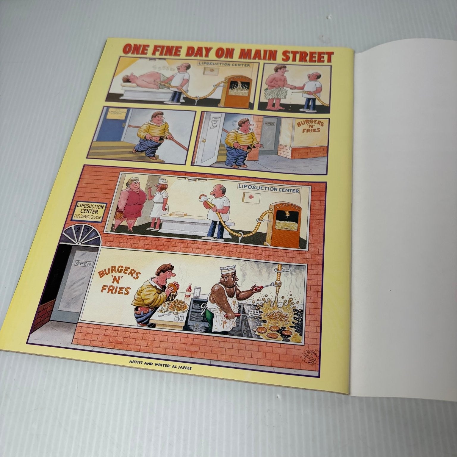 MAD Magazine February 2001 Death By Scooter Humor Satire