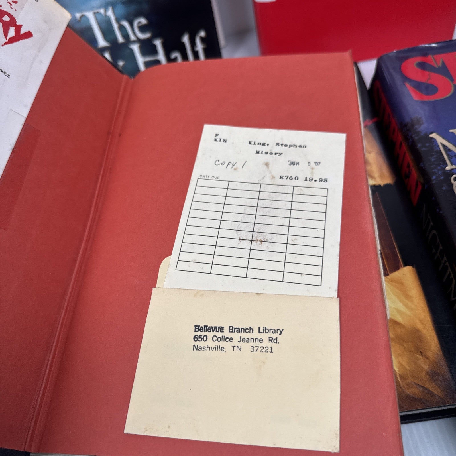 Lot Of 7 Stephen King Viking Hardcover Books Some 1st Prints Tommyknockers &More