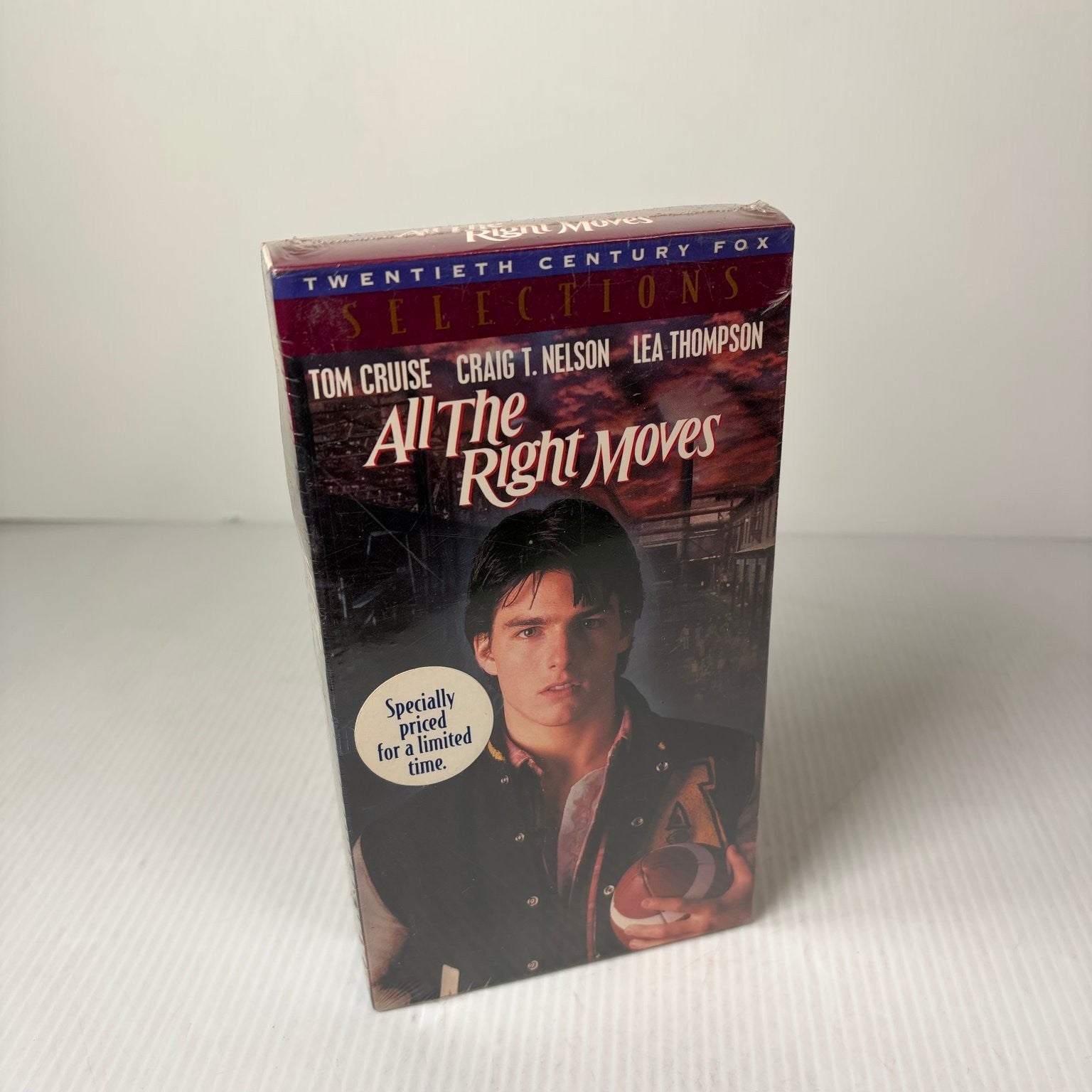 All The Right Moves VHS 1983 Drama Sports Tom Cruise FOX VIDEO SEALED