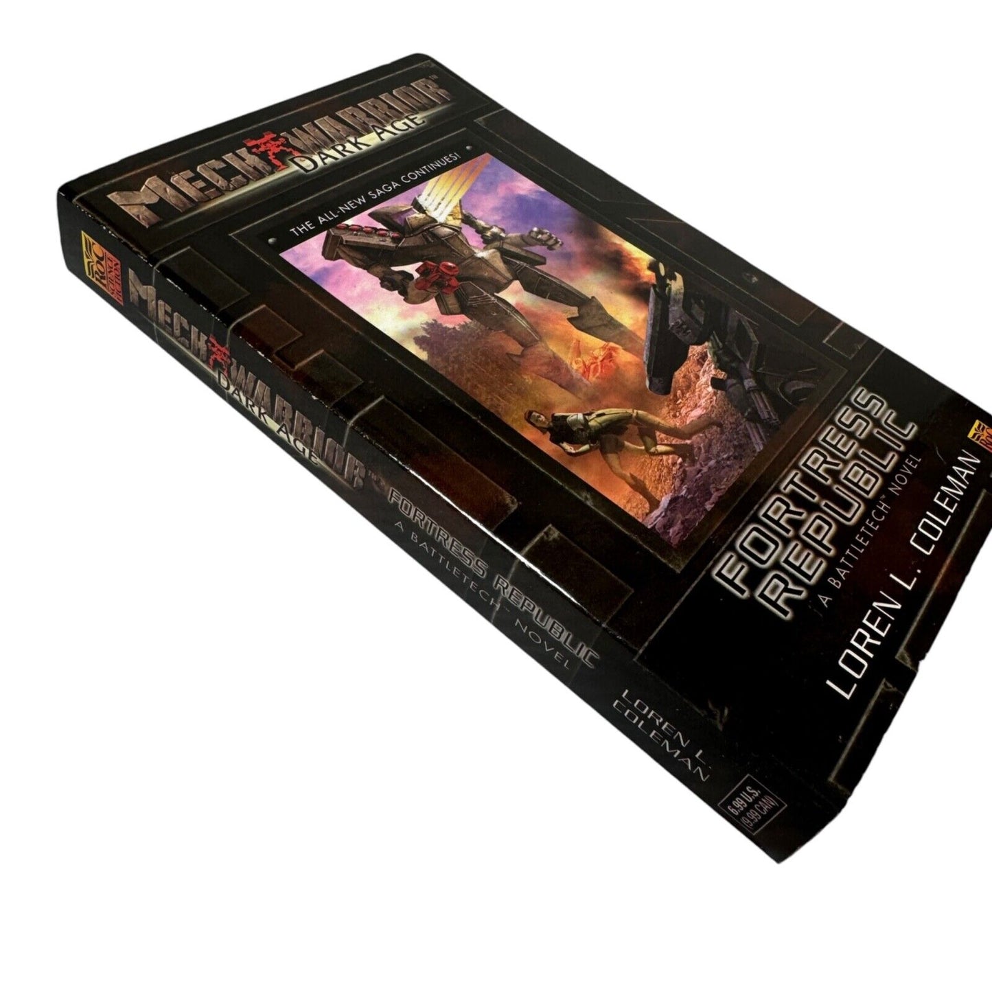 Fortress Republic Mechwarrior: Dark Age  #18 A Battletech Novel First Printing