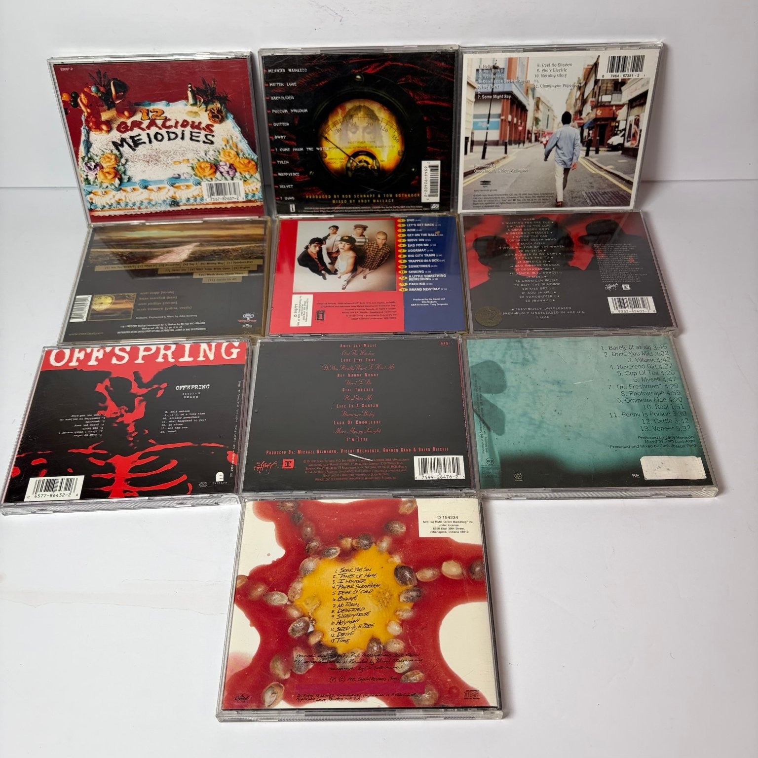 Ultimate Lot of 10x 1990s CDs Stone Temple Pilots Oasis No Doubt Offspring +More