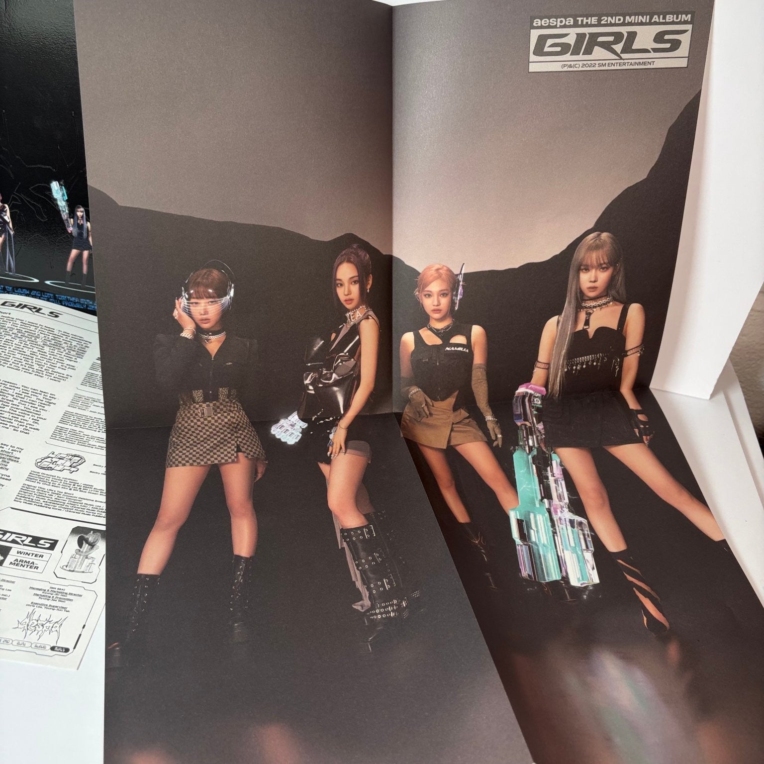 aespa Girls The 2nd Mini Album CD K-Pop Photo Book Official SMC0269 NM/NM