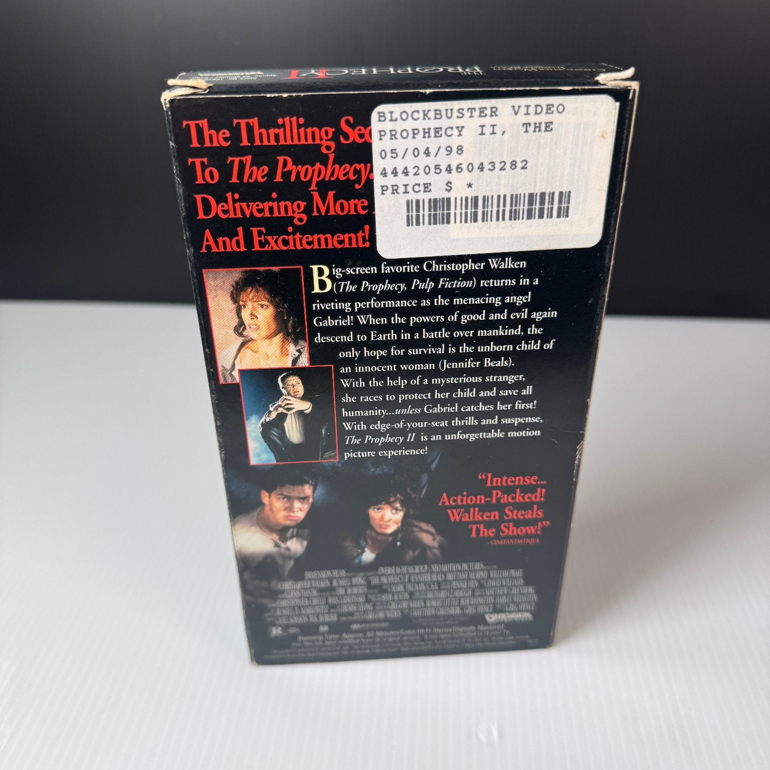 The Prophecy II VHS 1998 Horror Thriller Original Release Dimension