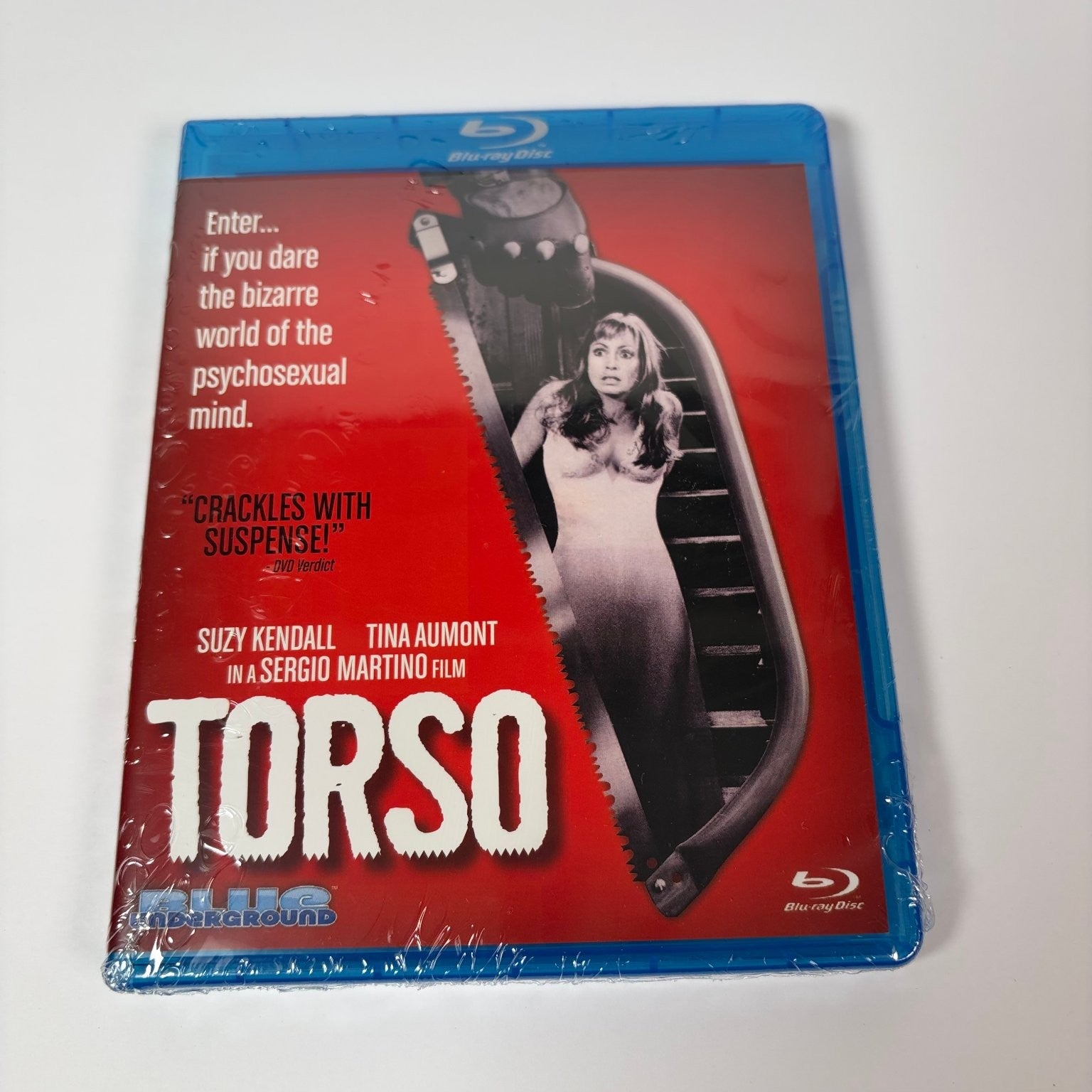 Torso Blu-ray Disc Blue Underground Sergio Martino 1973 Horror Blue Underground