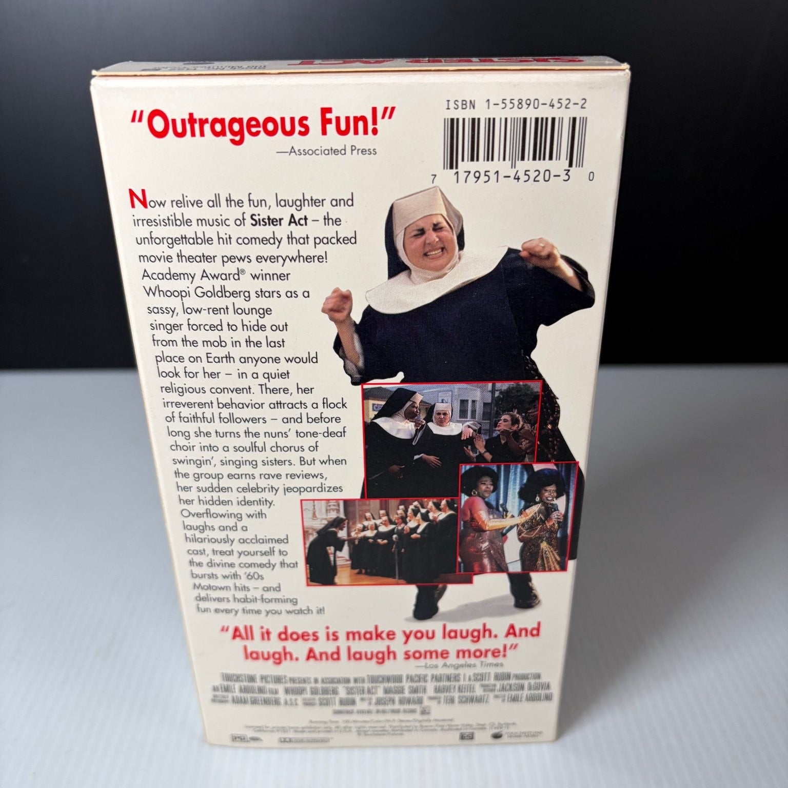 Sister Act VHS 1992 Comedy Original Touchstone Home Video