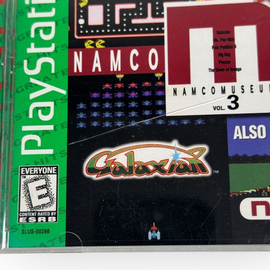 Namco Museum Volume 3 Playstation 1 Arcade Compilation Complete CIB GH