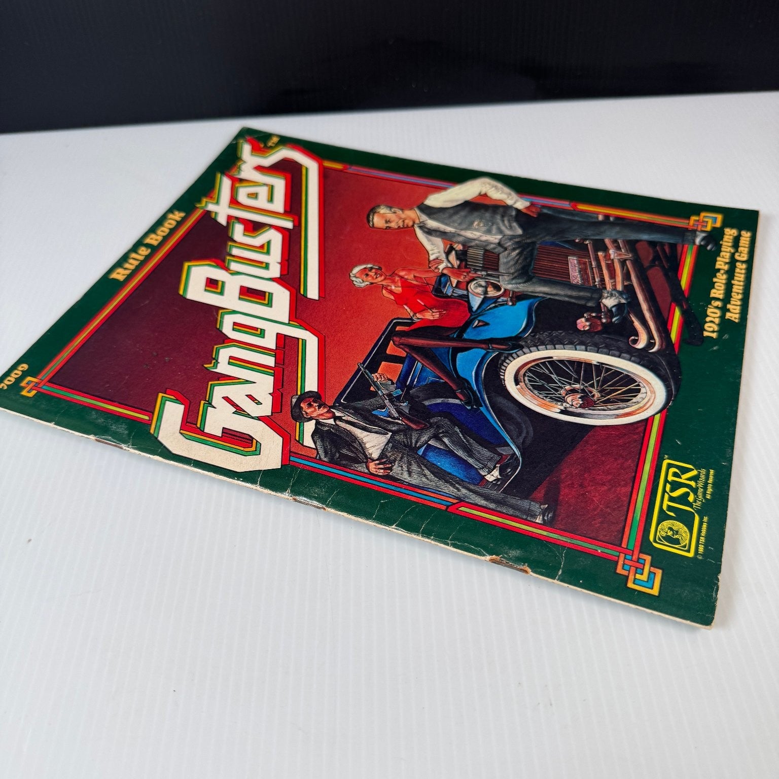 Gangbusters 1982 TSR 1920s Role-Playing Adventure Game Rule Book