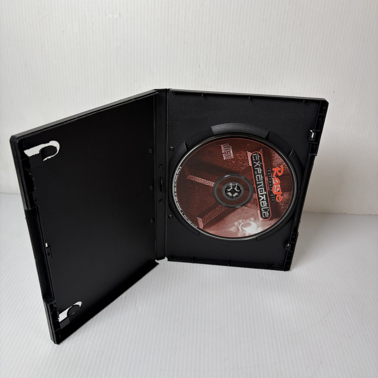 Expendable PC CD-ROM Video Game Disc Only 1999 Rage Software Action Shooter