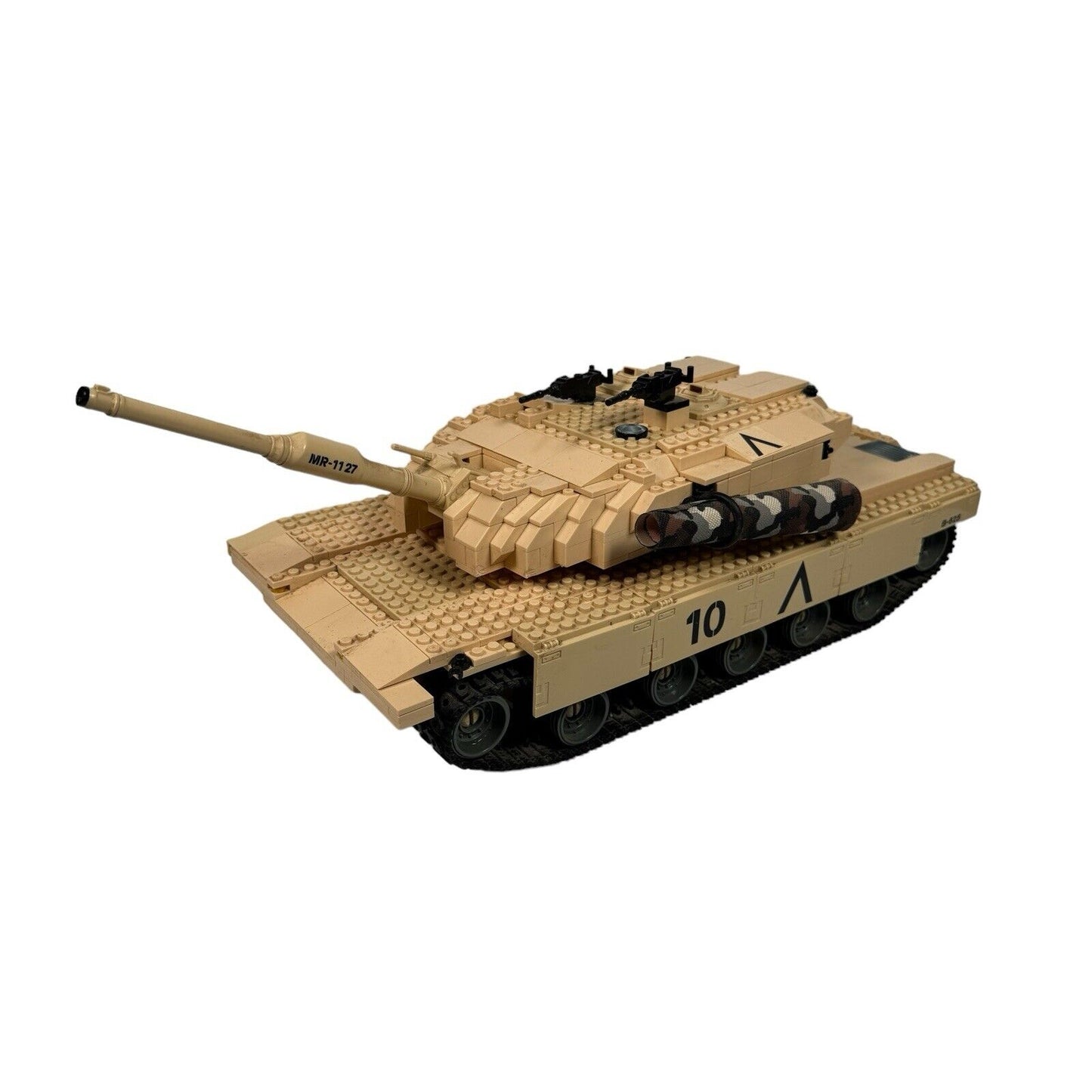 Mega Bloks Pro Builder M1A1 Abrams Army Tank #9734 99% Complete